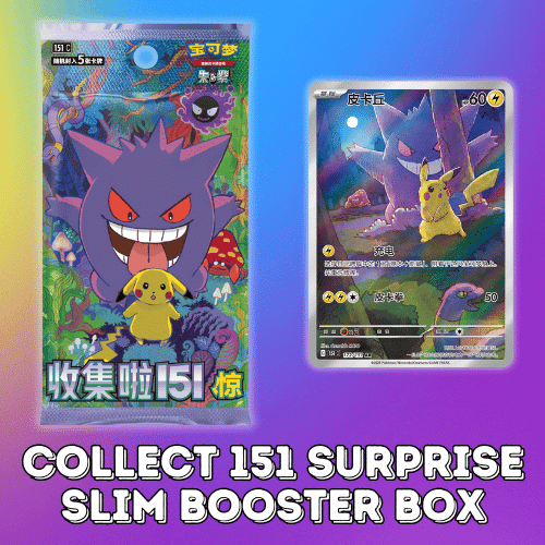 Pokemon Collect 151 Surprise 151 C Simplified Chinese Slim Booster Box